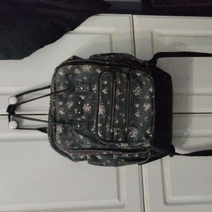 Floral backpack